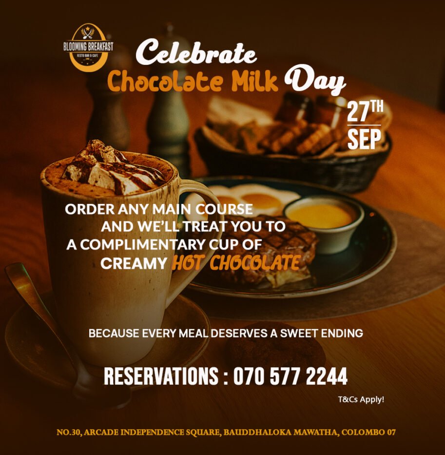 Celebrate Chocolate Milk Day at Blooming Breakfast!