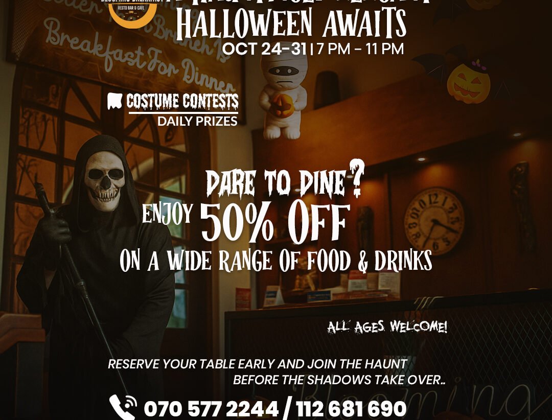 Colombo’s most haunted Halloween is rising at Blooming Breakfast, Arcade Independence Square…